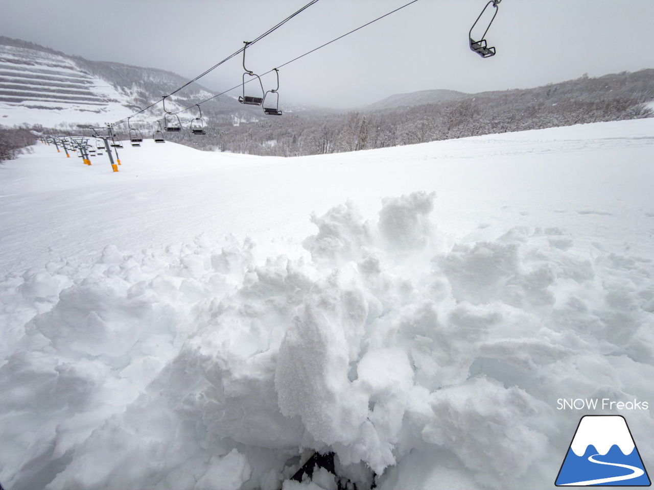 暑寒別岳スキー場｜今季のゲレンデ営業は、3月8日まで。最後の週末にもかかわらず、この残雪量は流石の暑寒別岳(^^)/